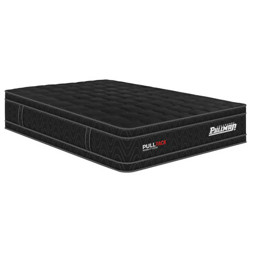COLCHÓN PULLPACK EURO NEGRO 160X190 QUEEN