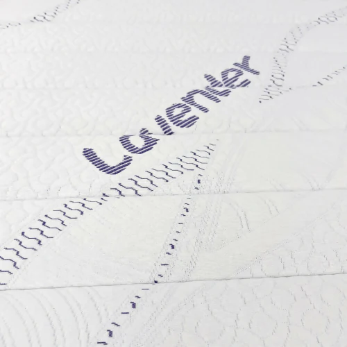 COLCHÓN ROLLPACK EURO U BANDA GRIS 120X190 SEMIDOBLE TELA LAVANDA - Image 4
