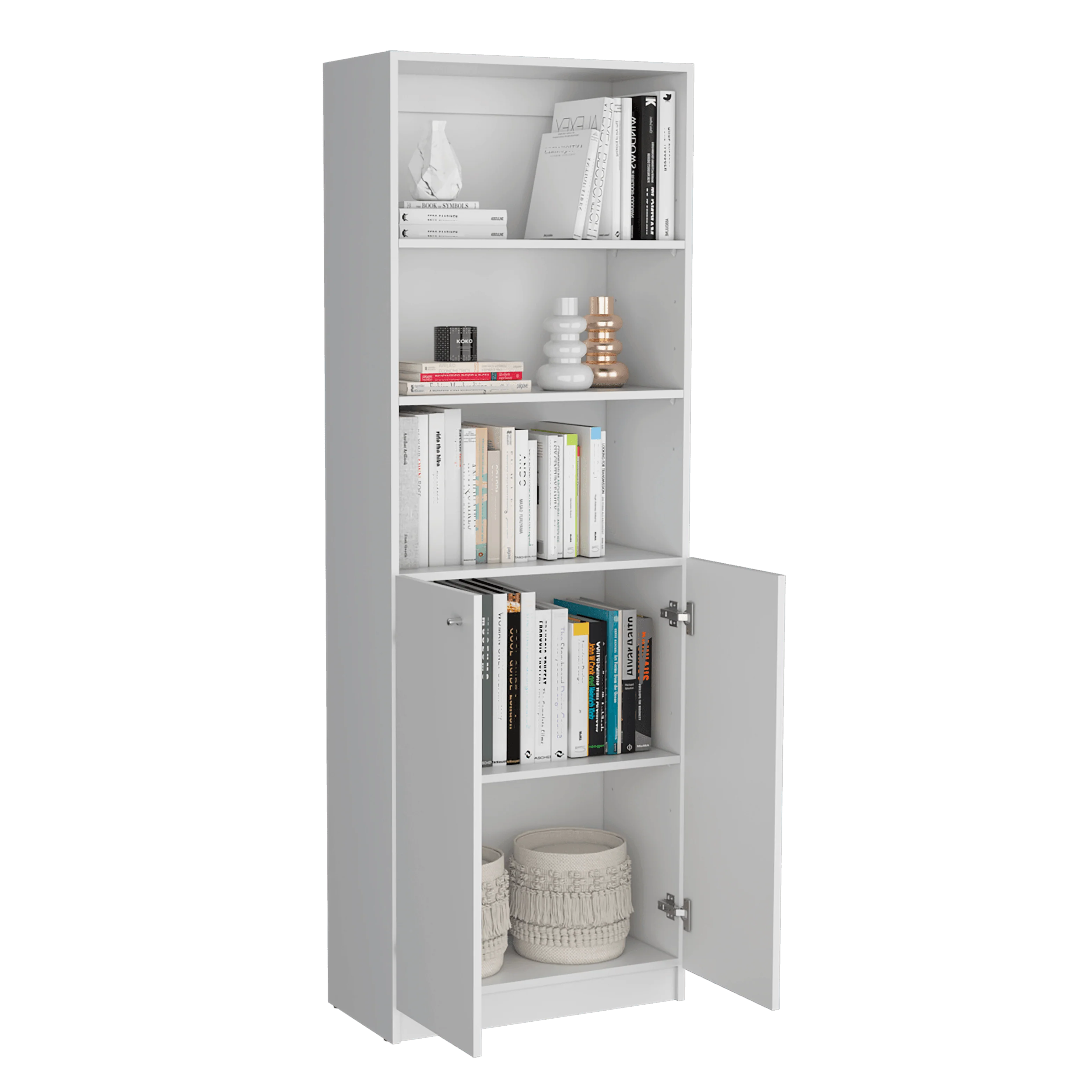 COMBO DE BIBLIOTECAS HOME, BLANCO INCLUYE TRES BIBLIOTECAS - Image 4