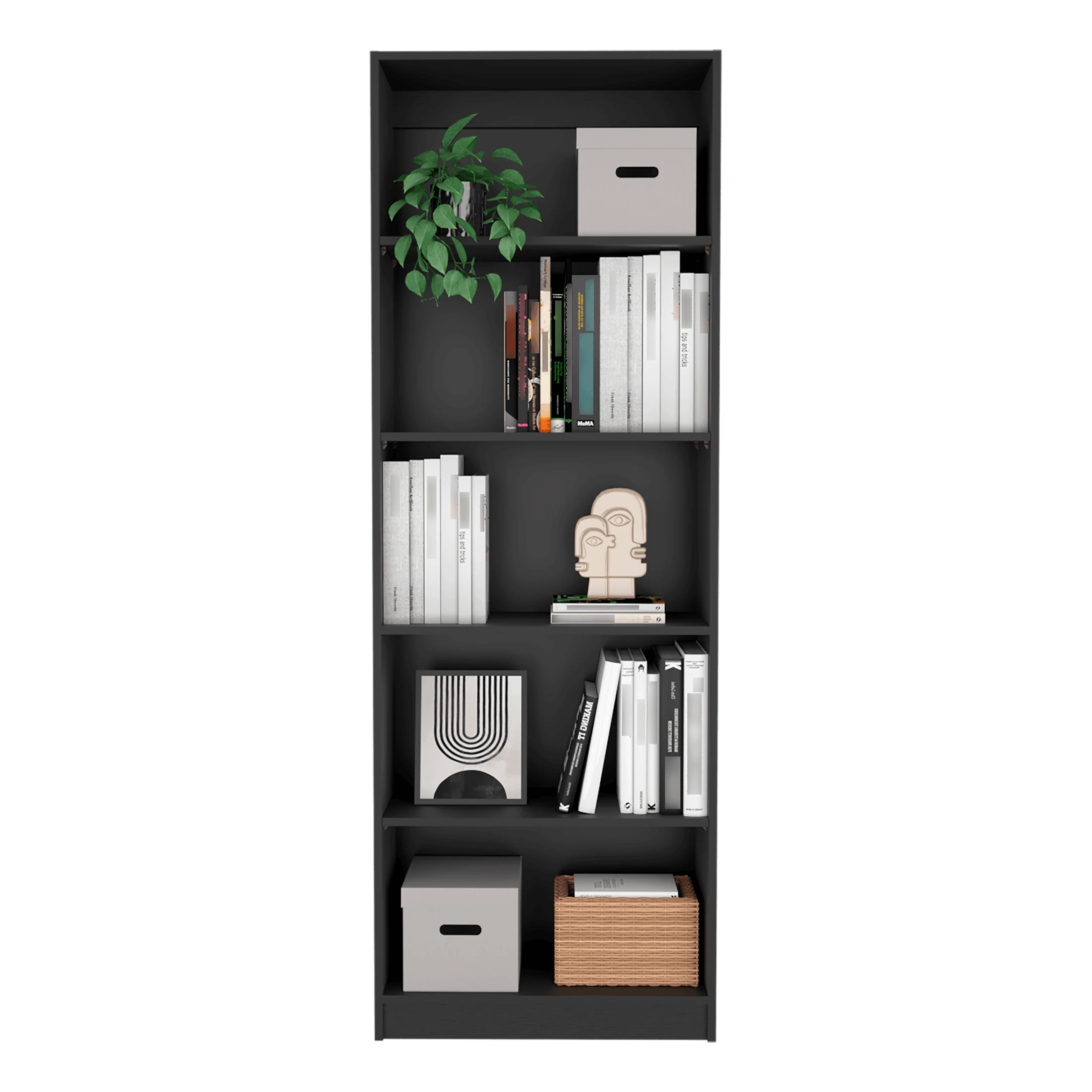 COMBO DE BIBLIOTECAS HOME, WENGUE INCLUYE TRES BIBLIOTECAS - Image 4