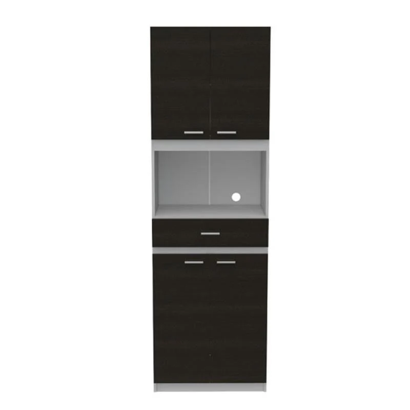 COMBO PARA COCINA DELI, WENGUE Y BLANCO, INCLUYE MÓDULO DE MICROONDAS Y GABINETE SUPERIOR DE COCINA - Image 13