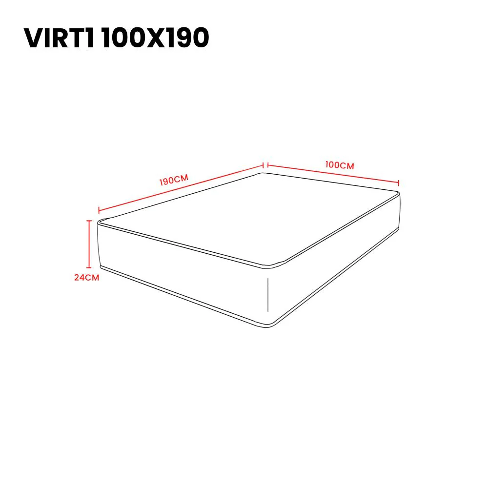 COMBO PARA HABITACIÓN GADEL, INCLUYE CAMA SENCILLA, COLCHÓN Y PROTECTOR - Image 9