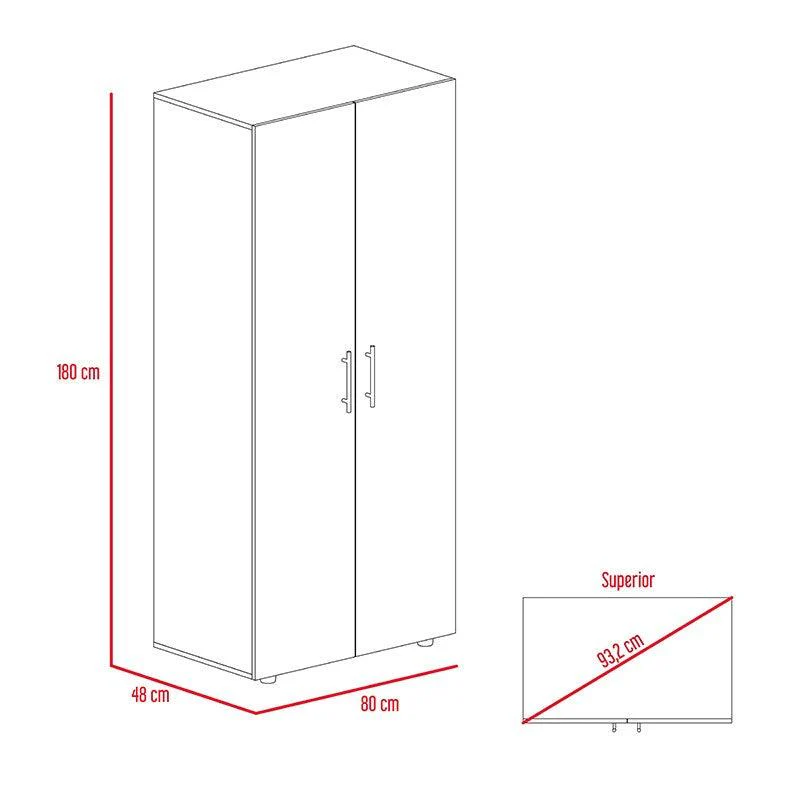 COMBO PARA HABITACIÓN IMPERIA, INCLUYE BIBLIOTECA Y CLOSET - Image 7