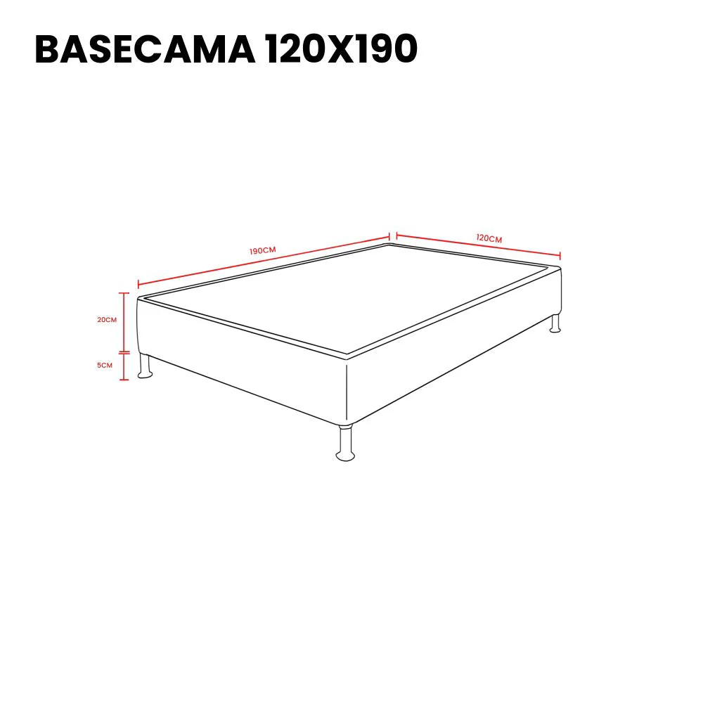 COMBO OMEGA DE CAMA Y COLCHON SEMIDOBLE PARA HABITACIÓN CON PROTECTOR - Image 11