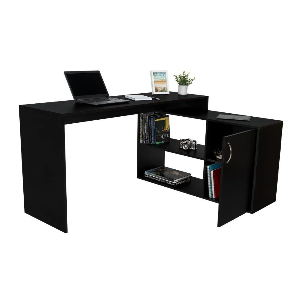 COMBO PARA OFICINA OMA, INCLUYE ESCRITORIO Y SET DE REPISAS - Image 3