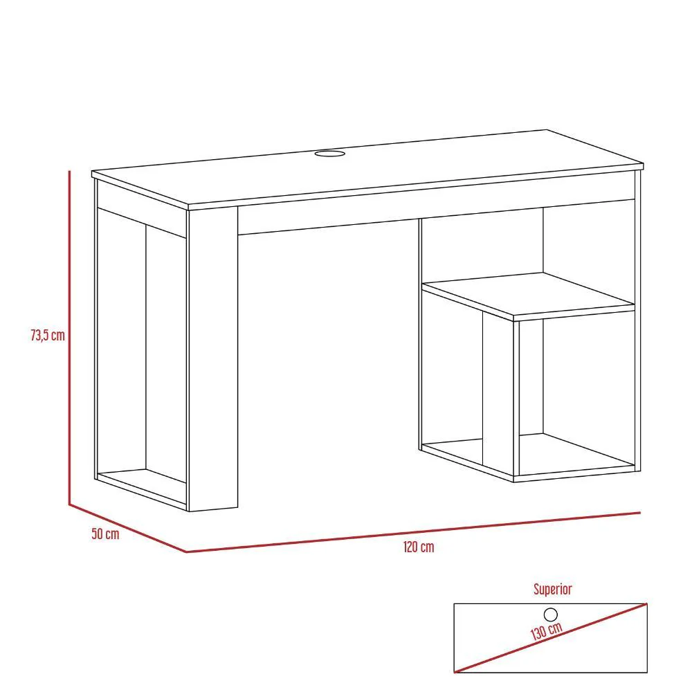 Combo para Oficina Plus, Incluye Escritorio y Silla de Escritorio - Image 3