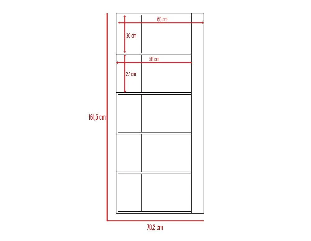 COMBO PARA SALA BERLÍN, INCLUYE BIBLIOTECA CUBO Y MESA DE CENTRO - Image 7