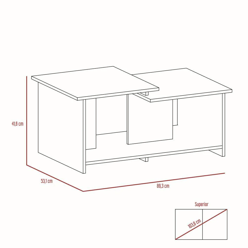 COMBO PARA SALA CORNELIA, INCLUYE MESA PARA TV Y MESA DE CENTRO - Image 5