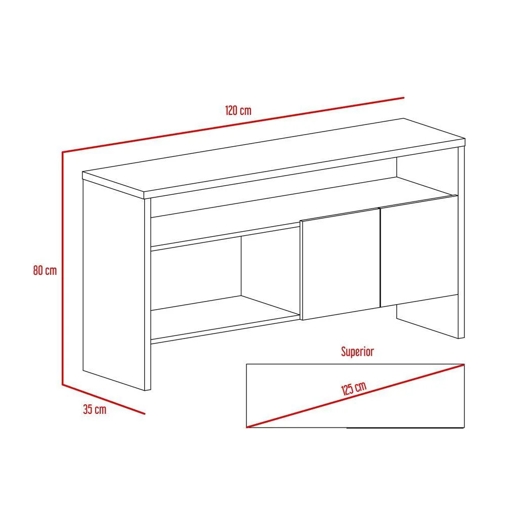 COMBO PARA SALA LETO, INCLUYE MESA PARA TV, VITRINA, MESA AUXILIAR Y MESA DE CENTRO - Image 11