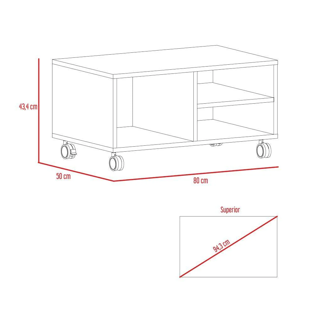 COMBO PARA SALA NOVA, INCLUYE BIBLIOTECA Y MESA DE CENTRO - Image 7