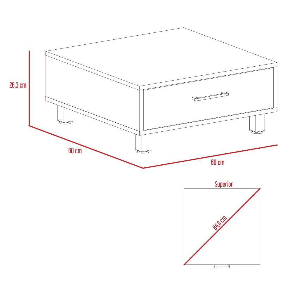 COMBO PARA SALA SAUCE, INCLUYE BIBLIOTECA CUBO, MESA AUXILIAR Y MESA DE CENTRO - Image 11