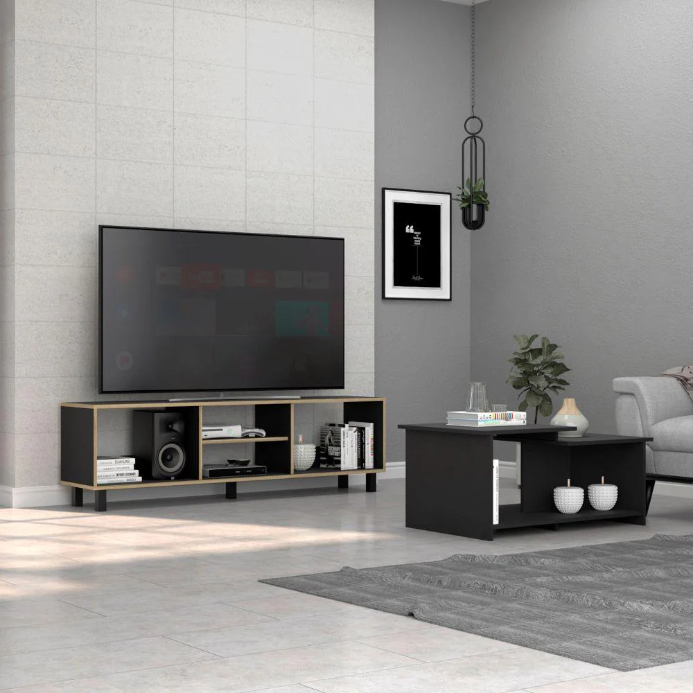 COMBO PARA SALA TUBUL, INCLUYE MESA PARA TV Y MESA DE CENTRO - Image 2