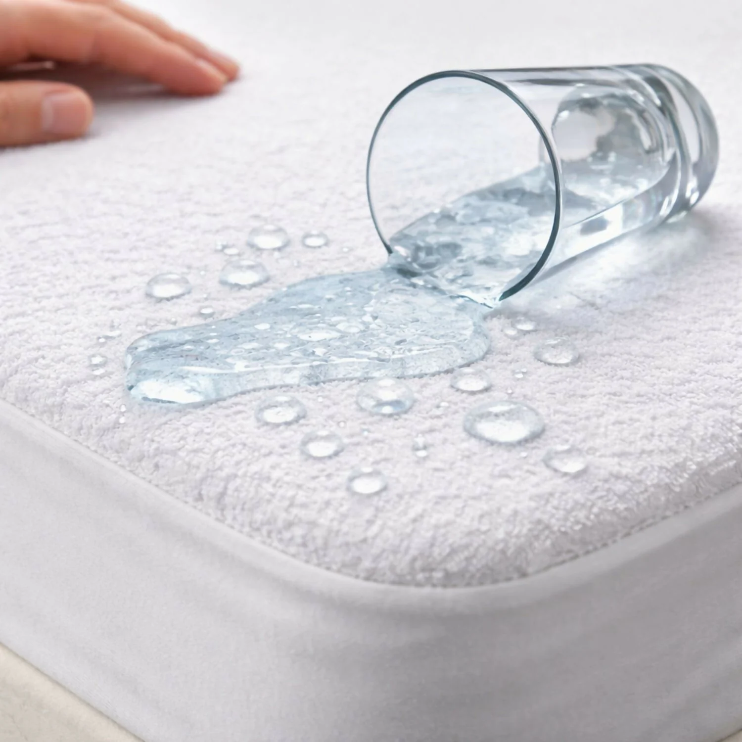 Combo protector colchón king 100% impermeable antifluido terry 200x200cm - Image 8