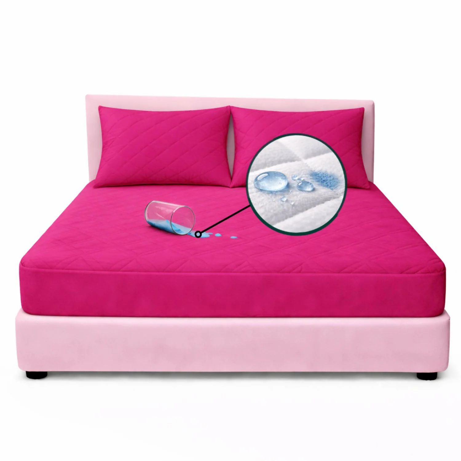 Combo protector colchon king antifluido 200x200cm - Image 5