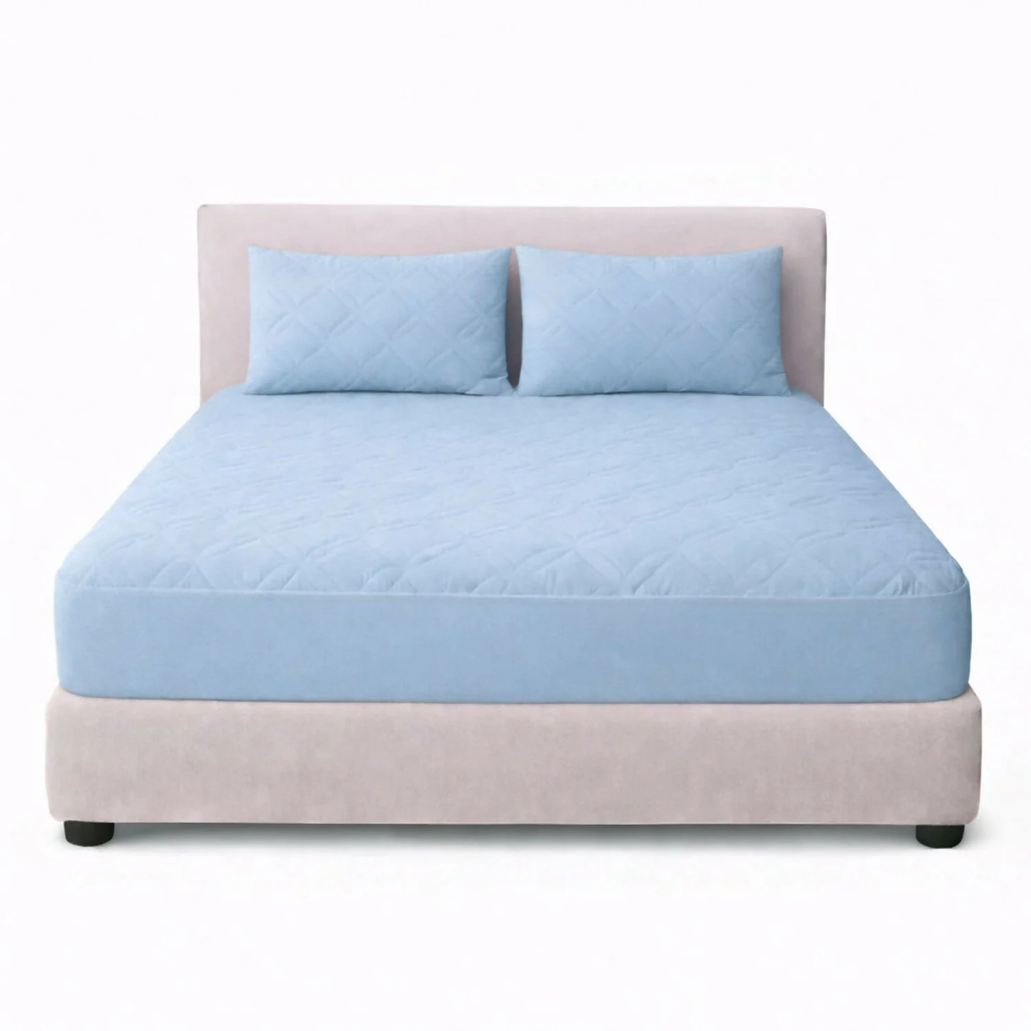 Combo protector colchon queen acolchado 160x190cm - Image 4