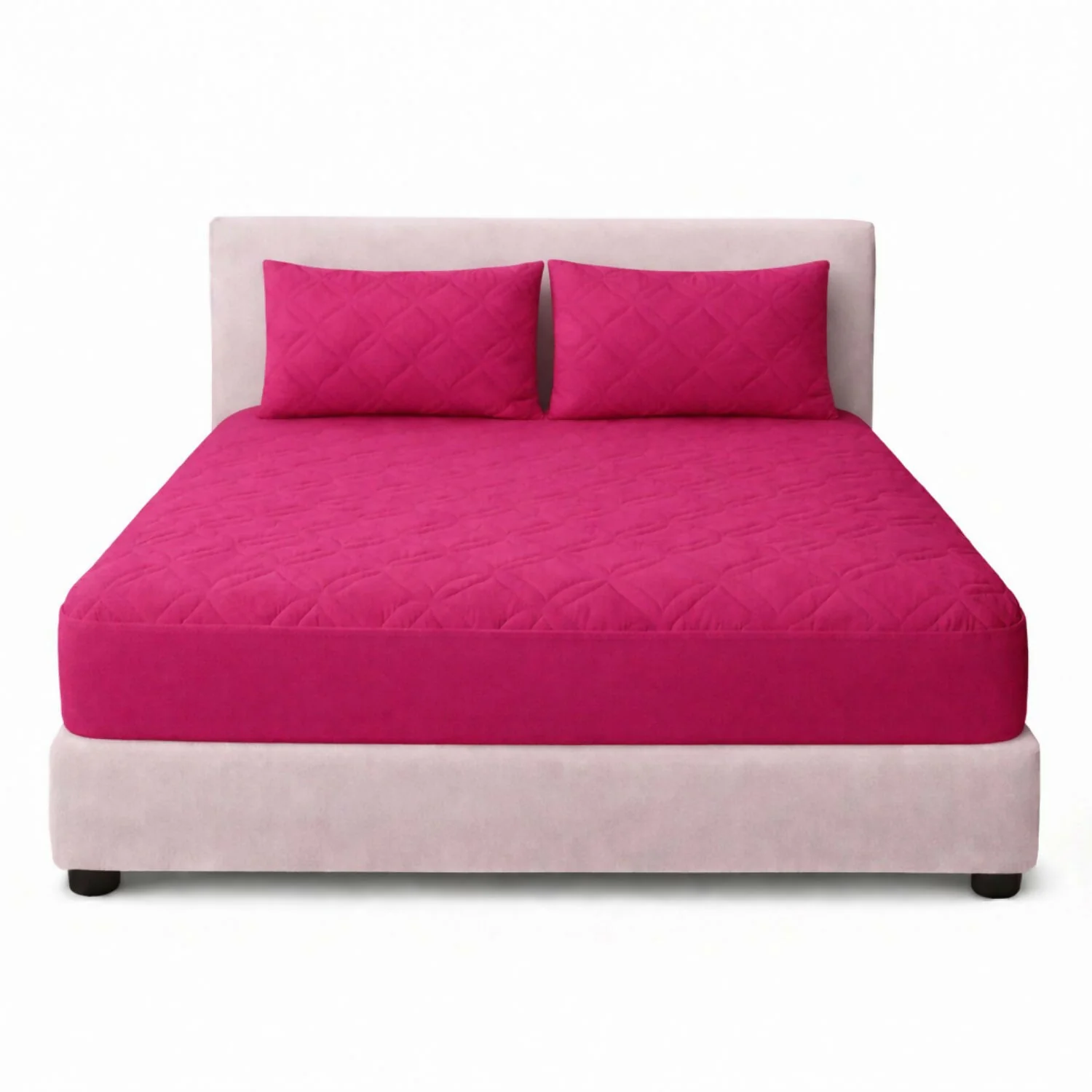 Combo protector colchon queen acolchado 160x190cm - Image 5