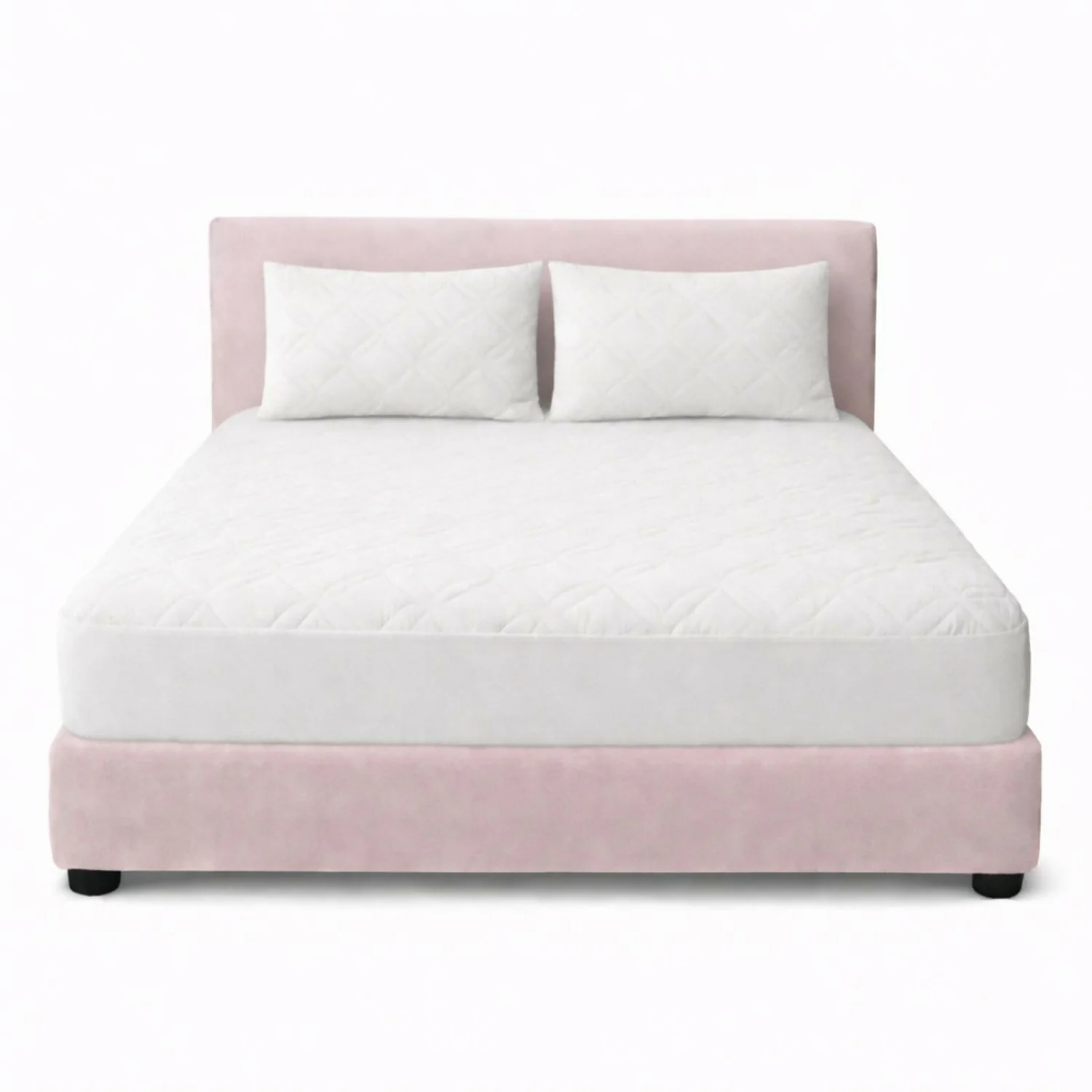 Combo protector colchon semidoble acolchado 120x190cm - Image 3