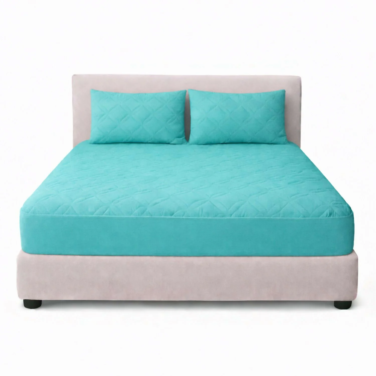 Combo protector colchon sencillo acolchado 100x190cm - Image 10