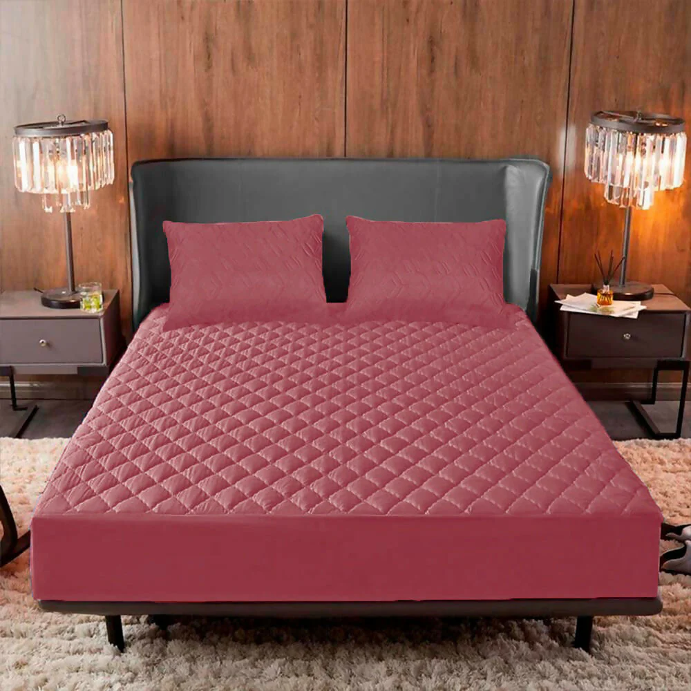 Combo protector colchon sencillo acolchado 100x190cm - Image 14