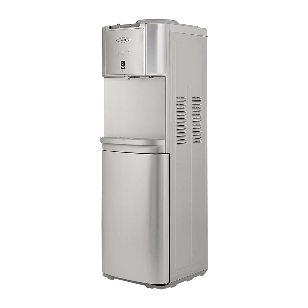 Dispensador De Agua De Piso Con Gabinete, Plateado - Image 2