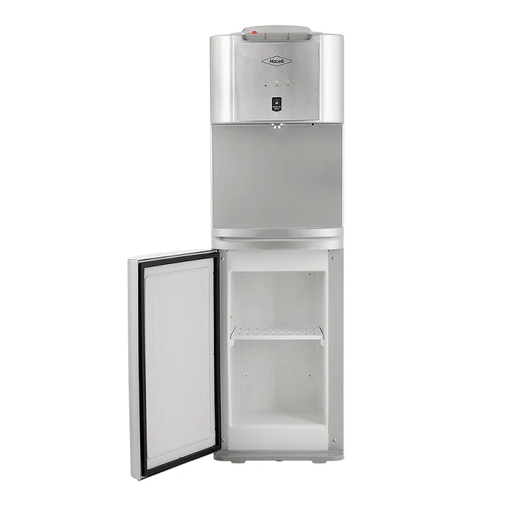 Dispensador De Agua De Piso Con Gabinete, Plateado - Image 7