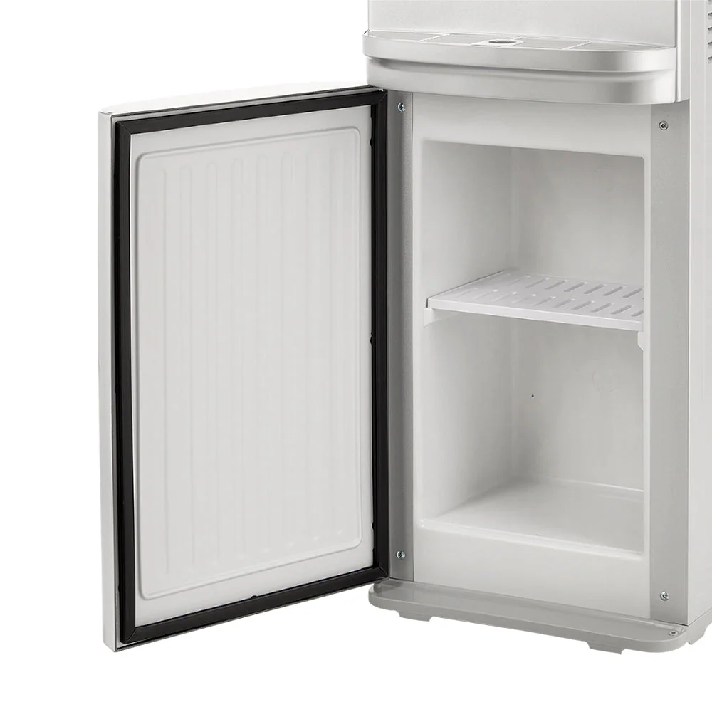 Dispensador De Agua De Piso Con Gabinete, Plateado - Image 8