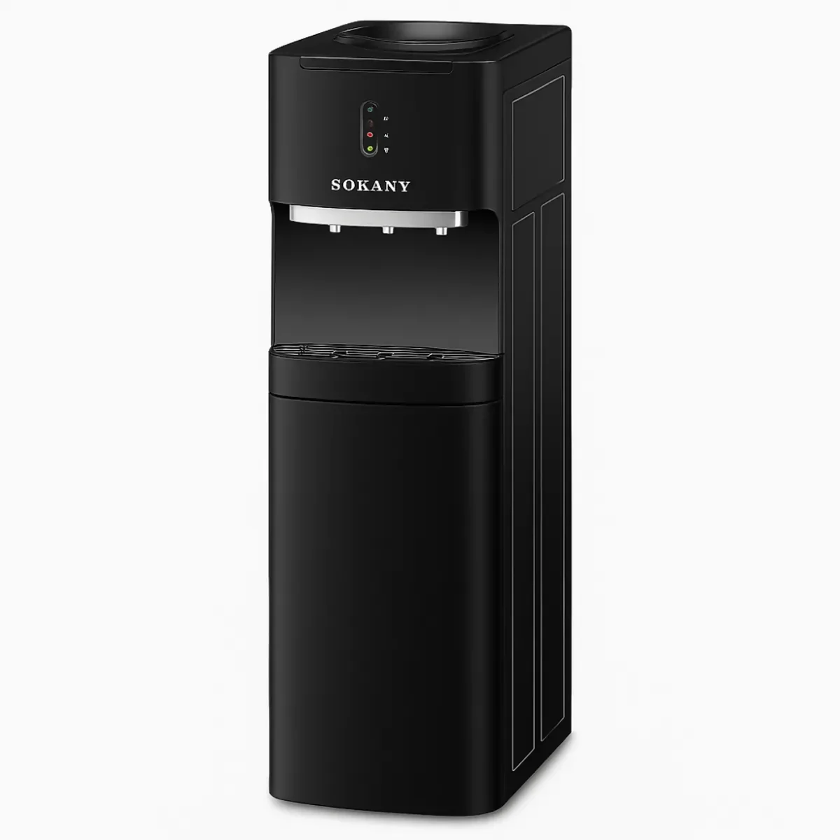 DISPENSADOR DE AGUA SOKANY CON NEVERA Y 3 TEMPERATURAS 550W