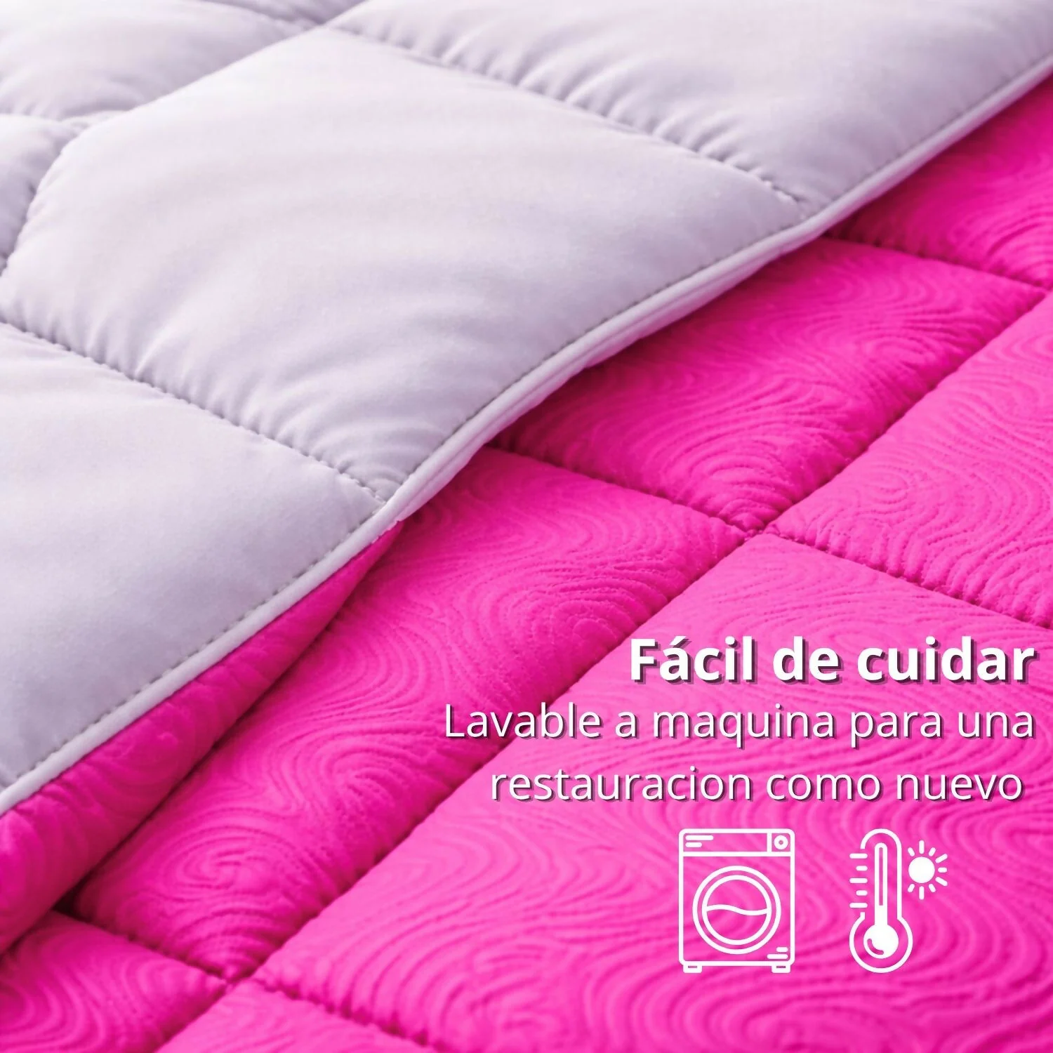 Edredon cubrelecho doble, doble faz - Image 15