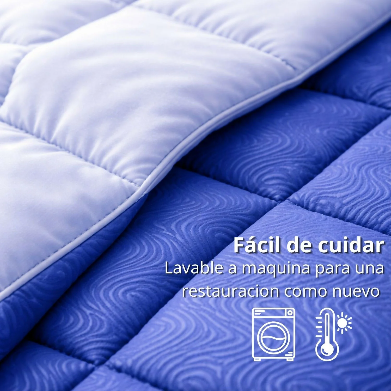 Edredon cubrelecho doble, doble faz - Image 3