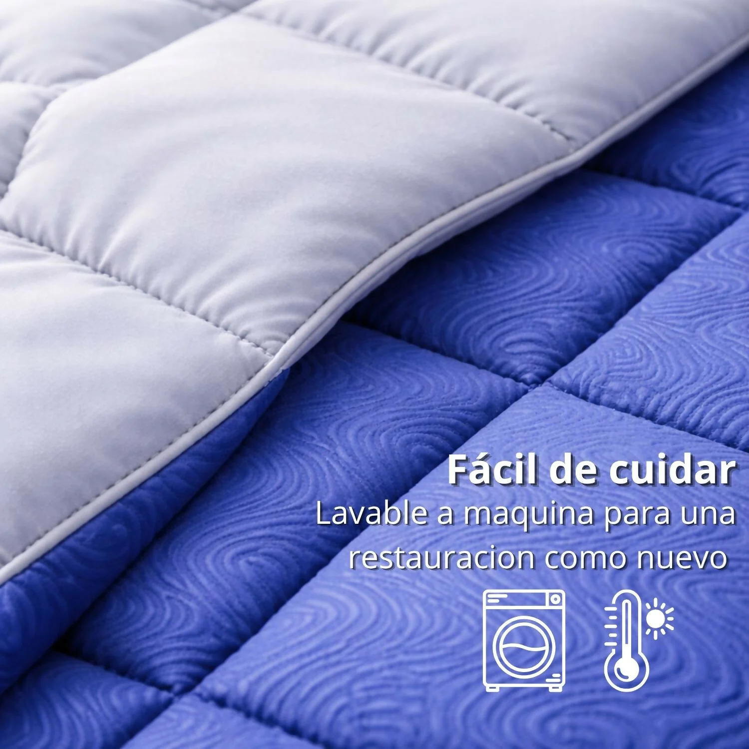Edredon cubrelecho doble, doble faz - Image 7