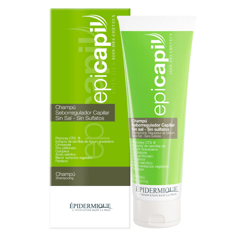 EPICAPIL CHAMPÚ SEBORREGULADOR CAPILAR SIN SAL X 250ML