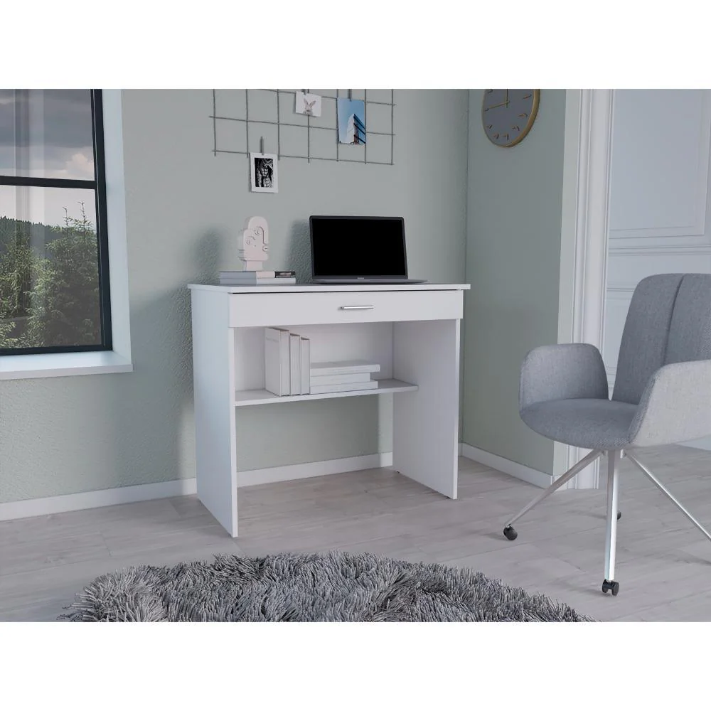 ESCRITORIO 80 CAJÓN, BLANCO ZF