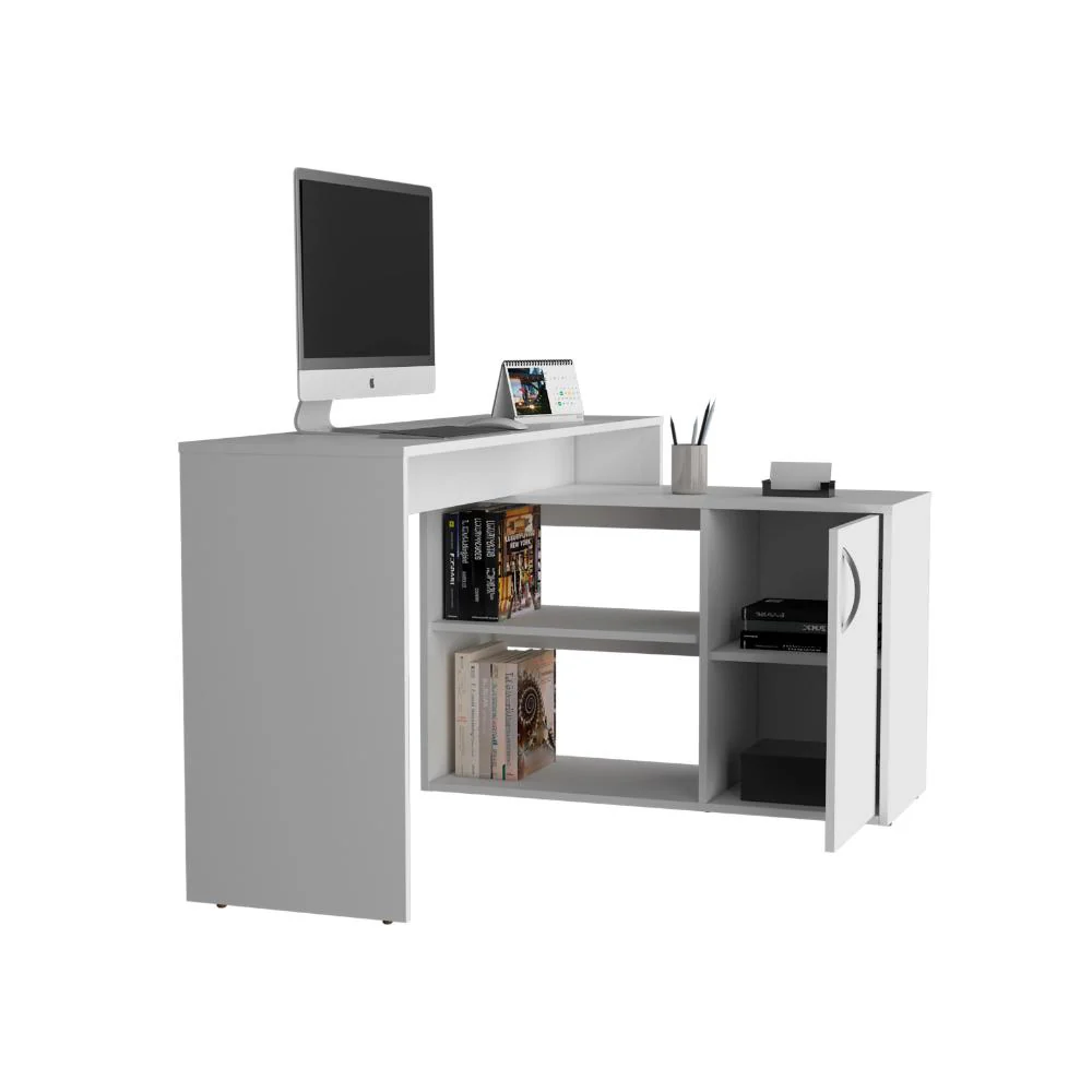ESCRITORIO AXIS ECO, BLANCO DUQUEZA, CON AMPLIO ESPACIO DE TRABAJO - Image 2