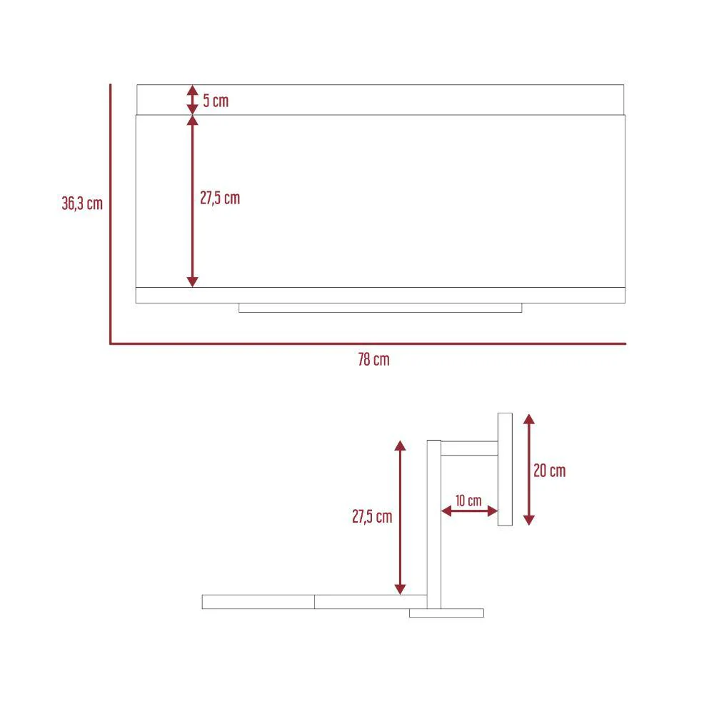 ESCRITORIO TERRA, CAFÉ CLARO, CON AMPLIO ESPACIO Y DISEÑO MINIMALISTA - Image 7