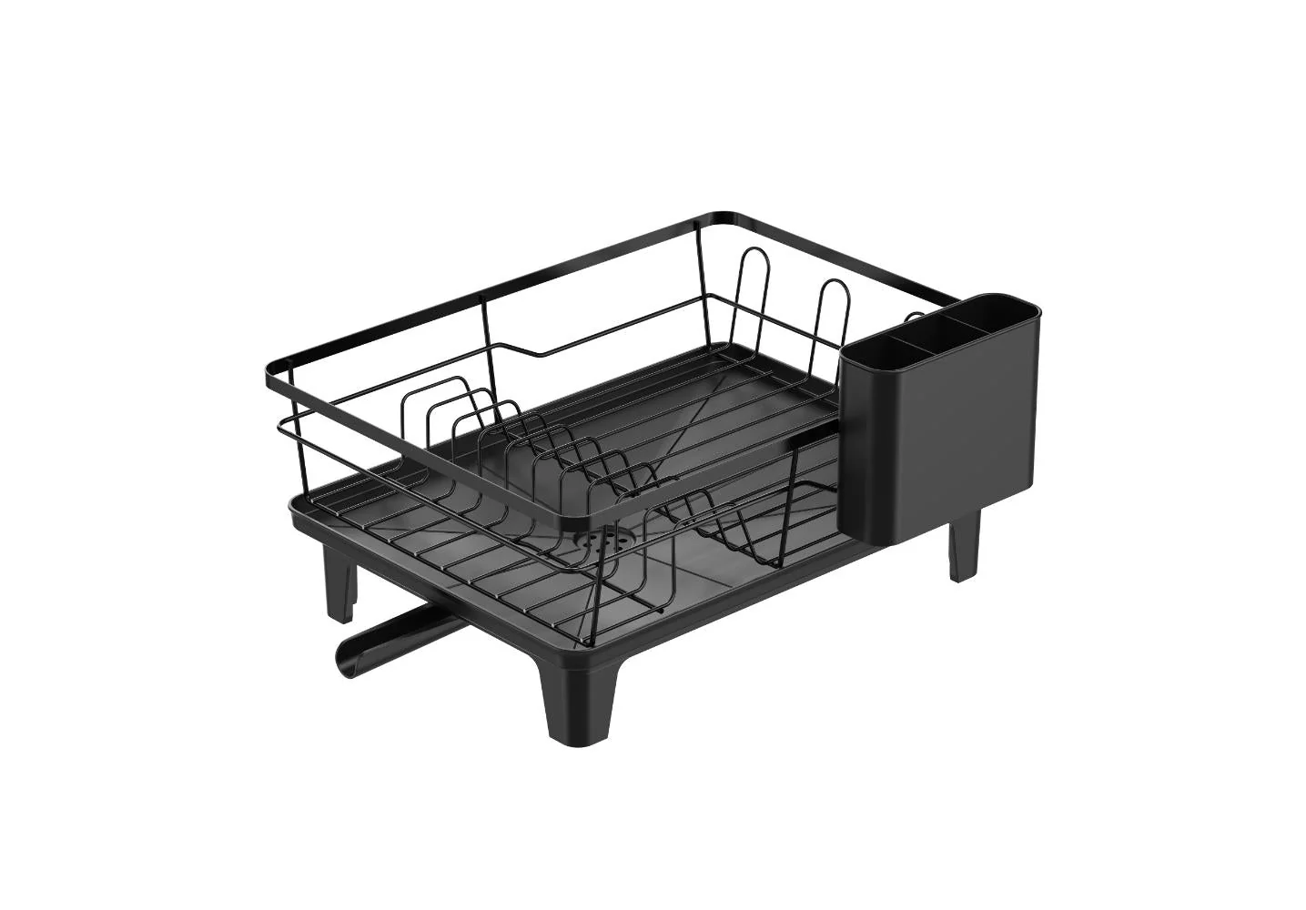 Escurridor De Platos Drip, Negro, Metalico - Image 4