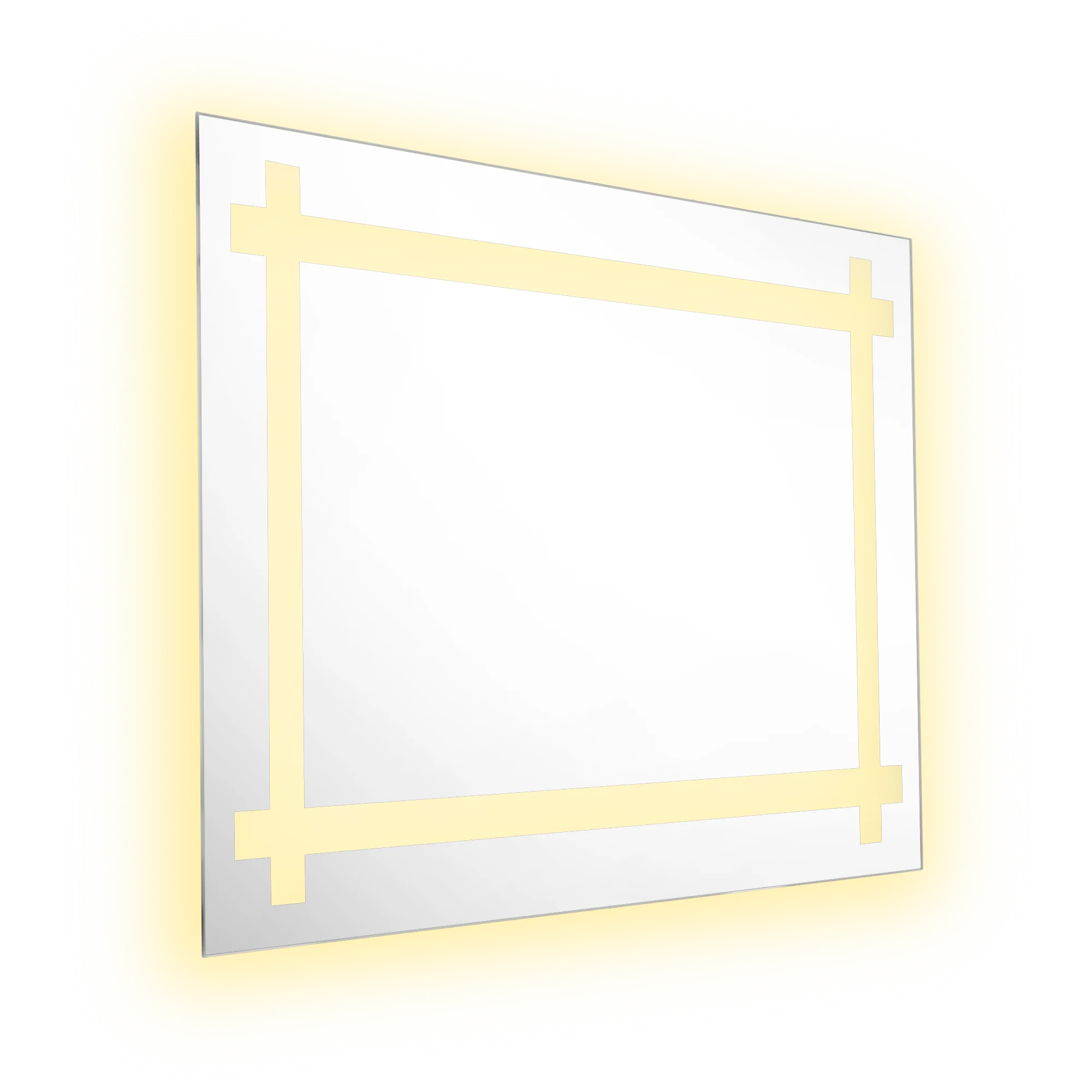ESPEJO RECTANGULAR BRONI, GRIS, CON LUZ LED - Image 3