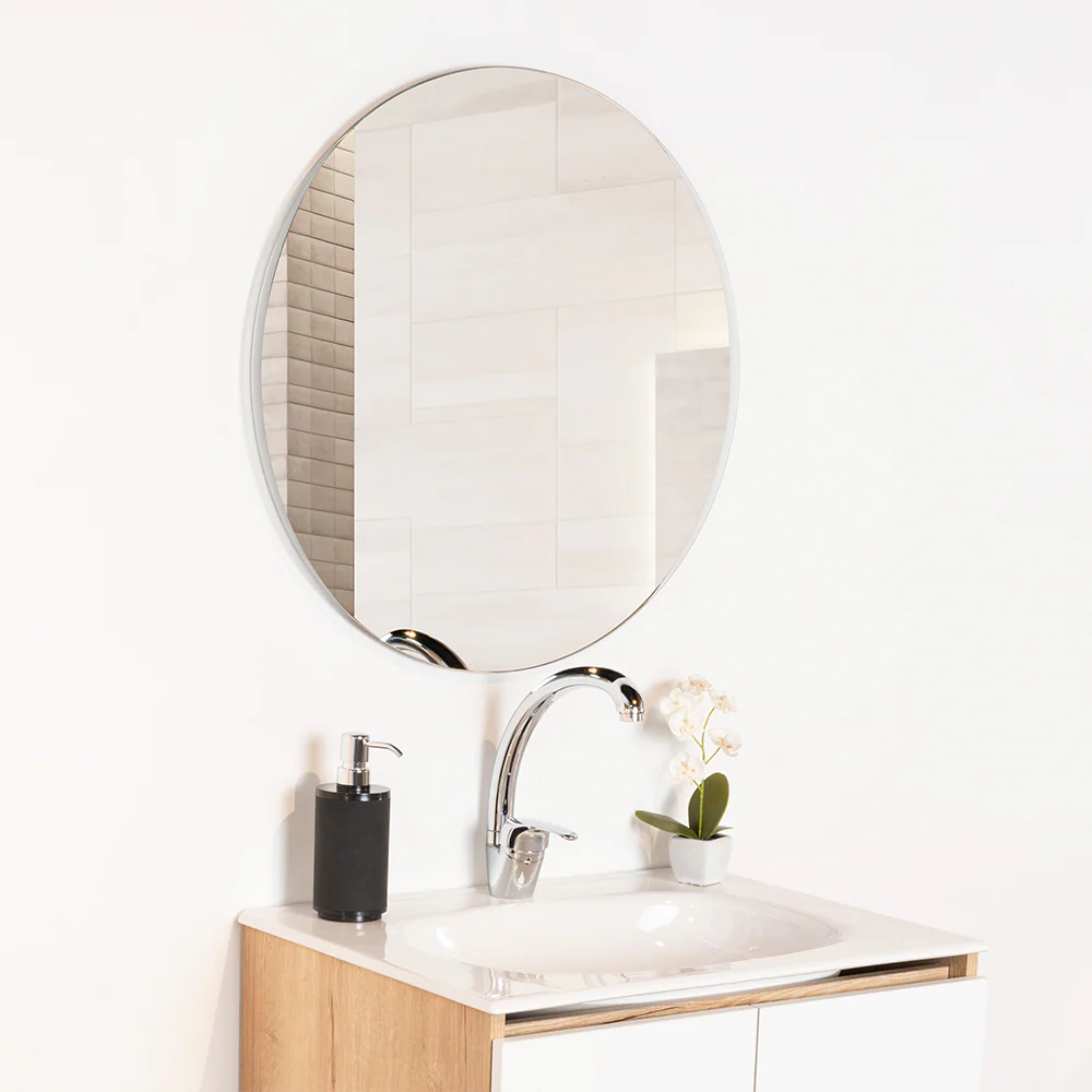 ESPEJO CIRCULAR DAKOTA, GRIS, DISEÑO MODERNO - Image 3