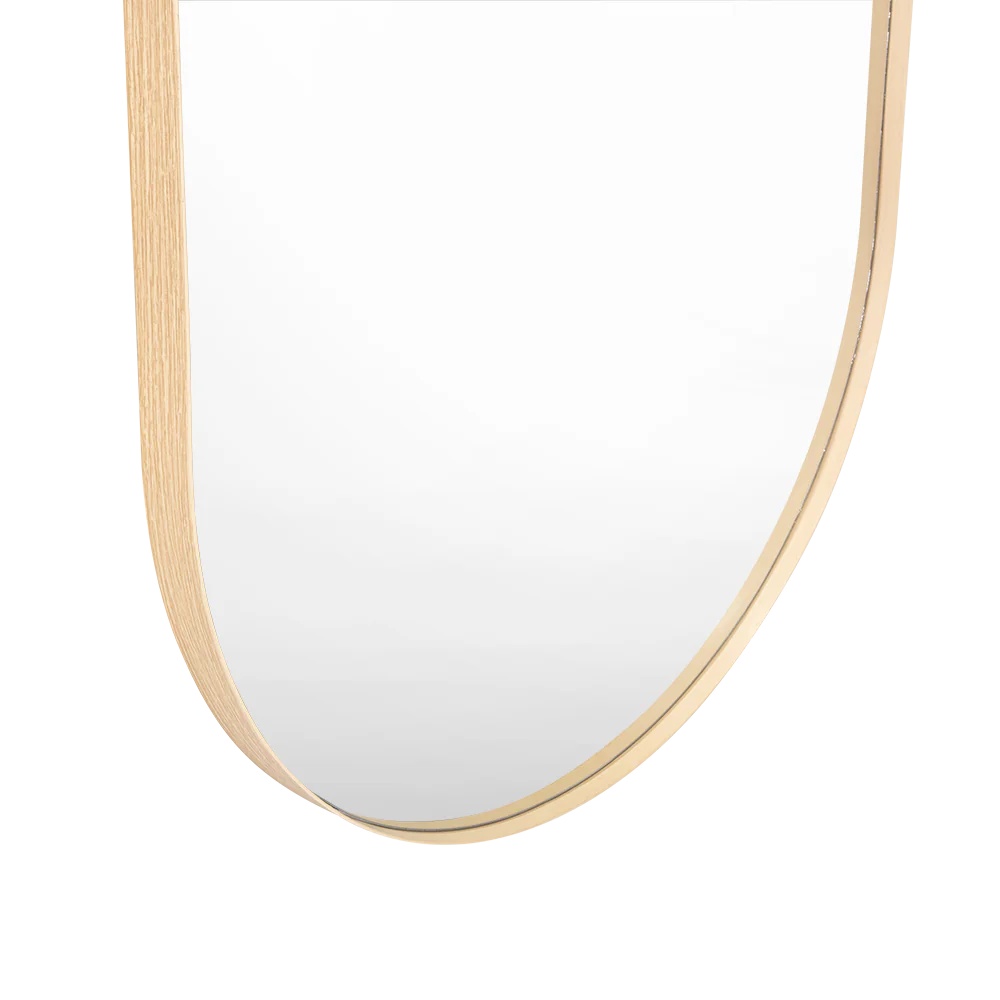 ESPEJO OVALADO GATE, CON MARCO COLOR CLARO - Image 12