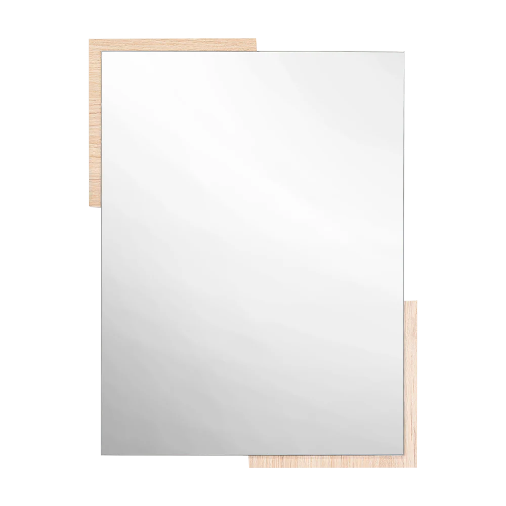 ESPEJO RECTANGULAR ALESKA, COLOR MADERA CLARA - Image 11
