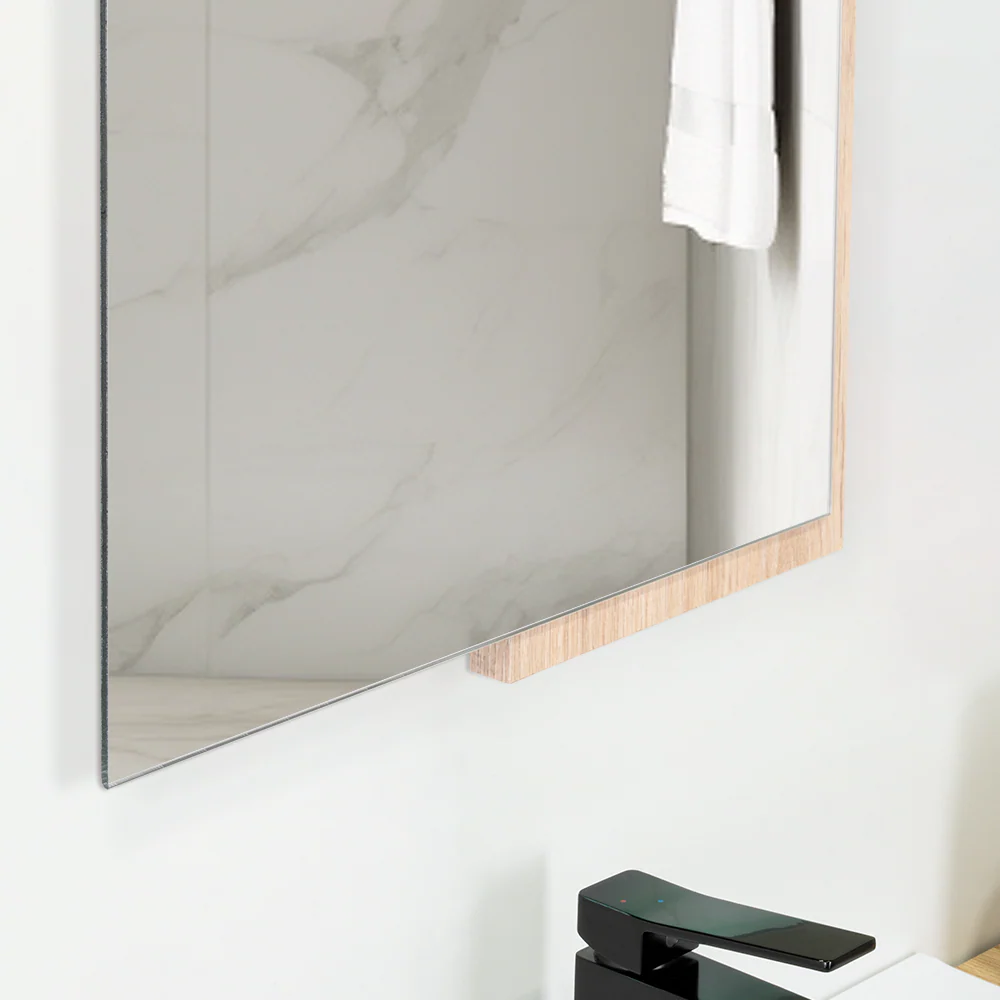 ESPEJO RECTANGULAR ALESKA, COLOR MADERA CLARA - Image 3