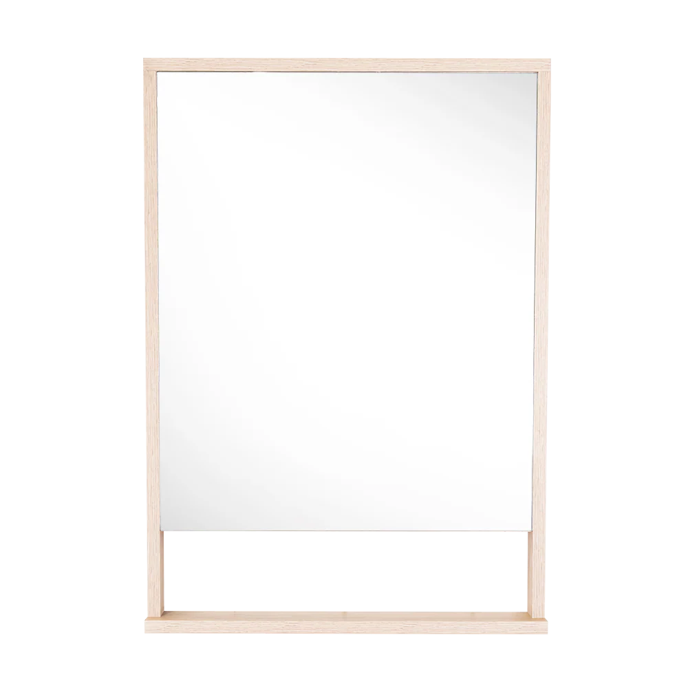 Espejo Rectangular Dakar, Color Madera Clara