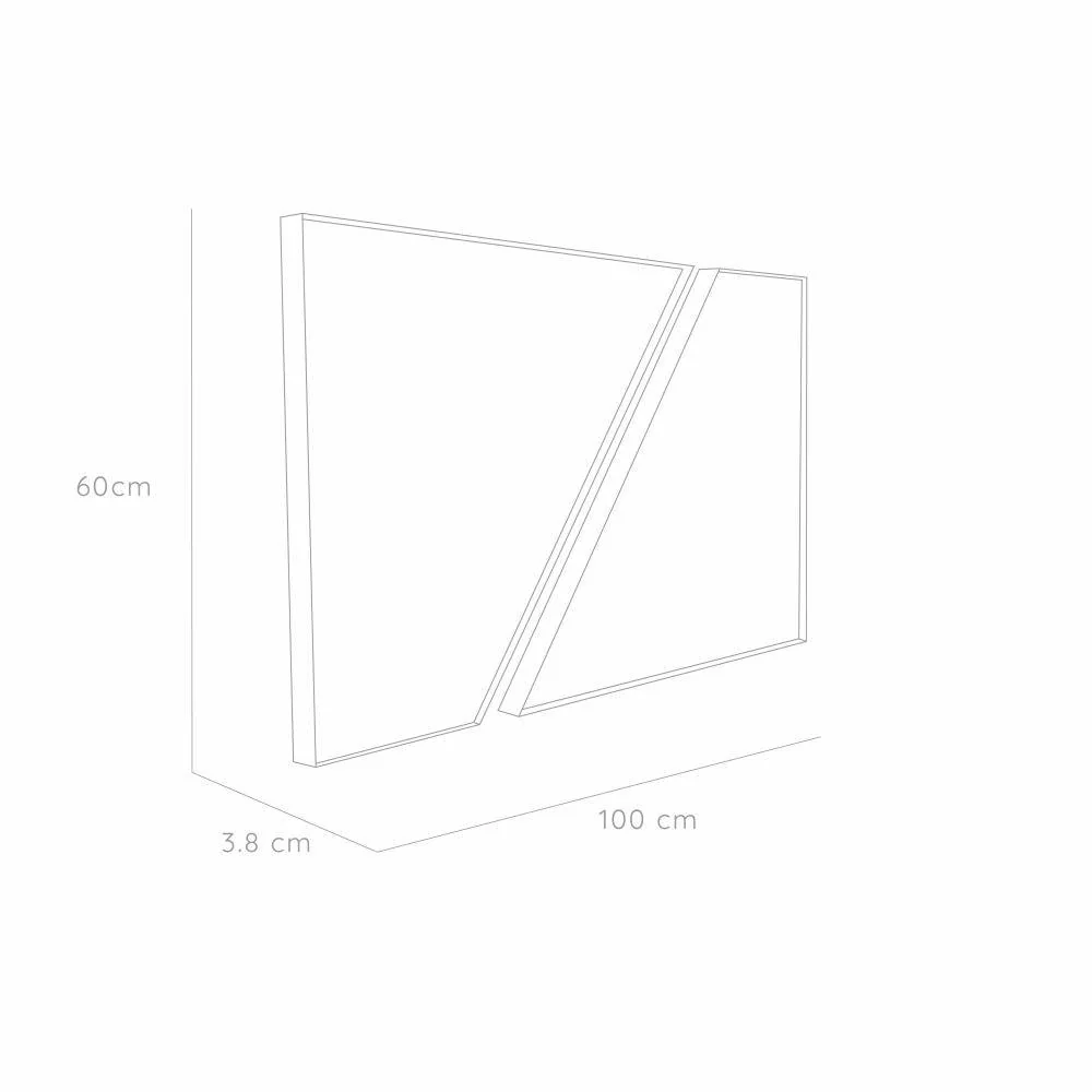 ESPEJO RECTANGULAR KENNY 100, NEGRO - Image 9