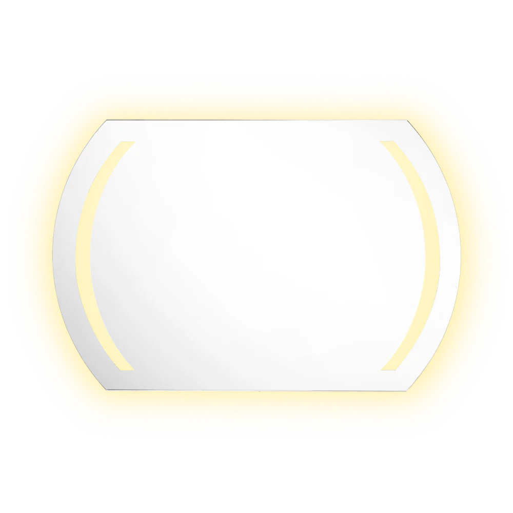 ESPEJO RECTANGULAR MANSON, GRIS, CON LUZ LED - Image 3