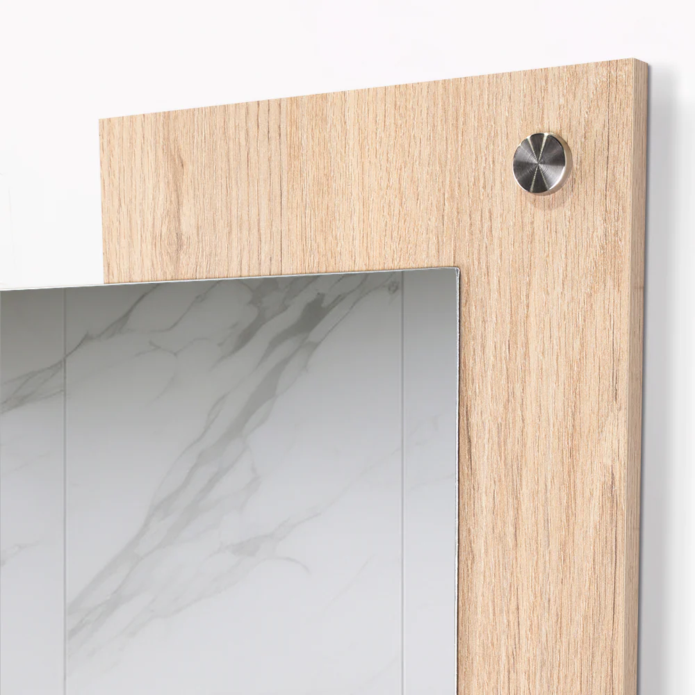 ESPEJO RECTANGULAR PADUK, COLOR MADERA CLARA - Image 10