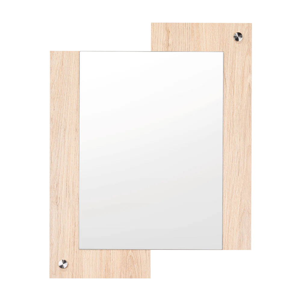 ESPEJO RECTANGULAR PADUK, COLOR MADERA CLARA - Image 11