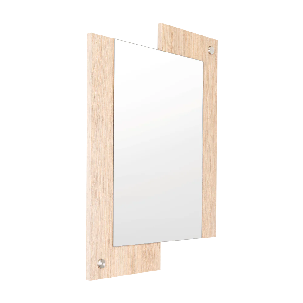 ESPEJO RECTANGULAR PADUK, COLOR MADERA CLARA - Image 12