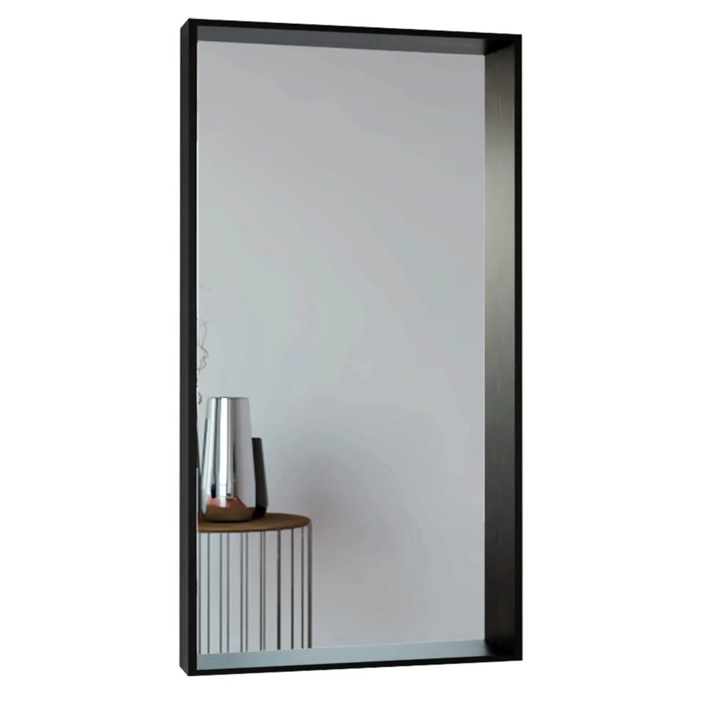 ESPEJO RECTANGULAR TRENTO, CON MARCO EN MADERA - Image 4