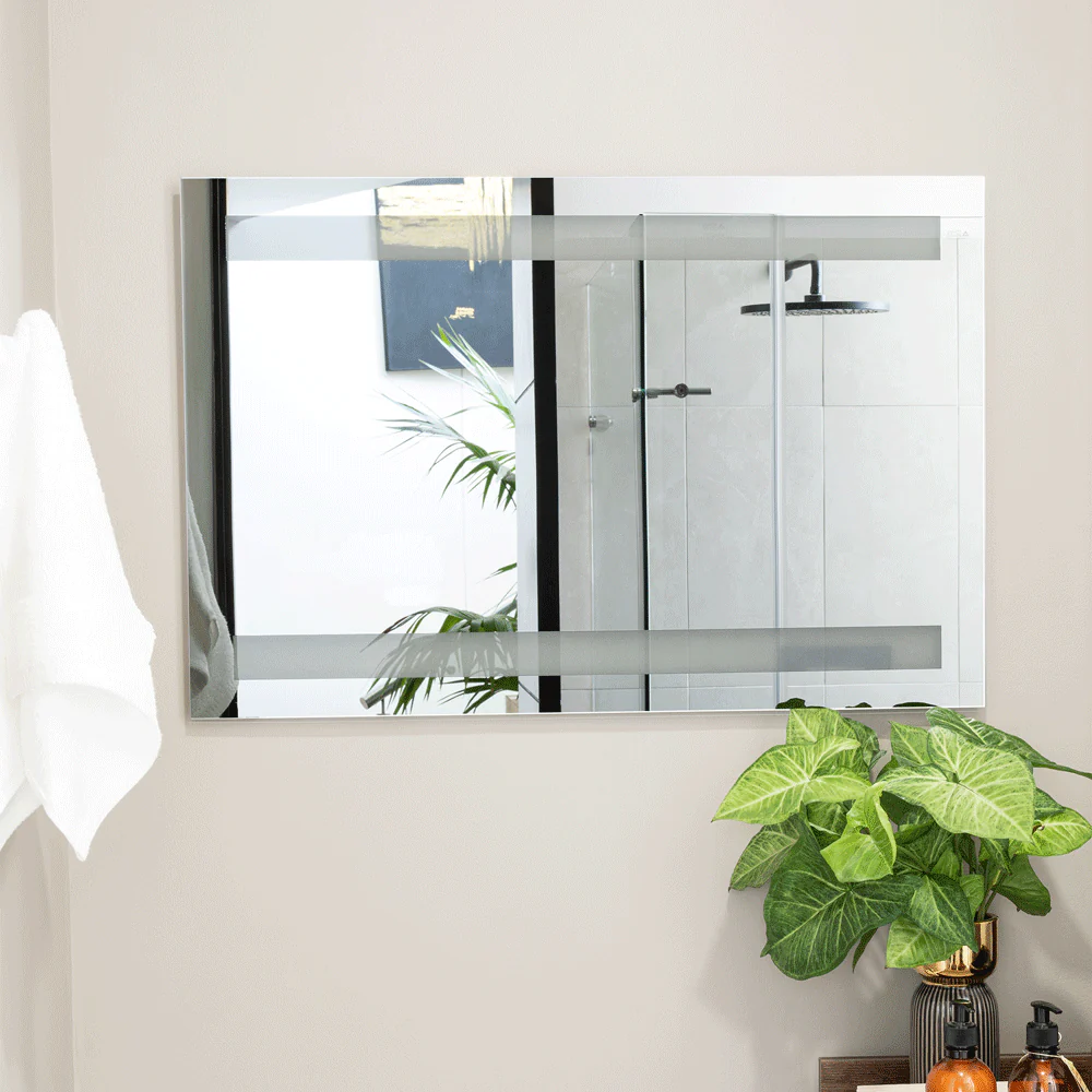 ESPEJO RECTANGULAR UDINE, GRIS, DISEÑO MODERNO - Image 4