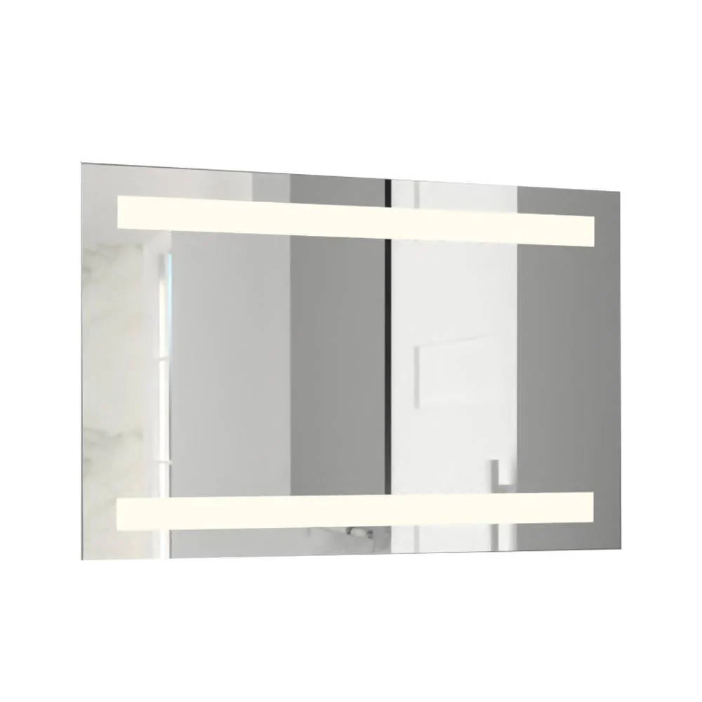 ESPEJO RECTANGULAR UDINE, GRIS, DISEÑO MODERNO - Image 6