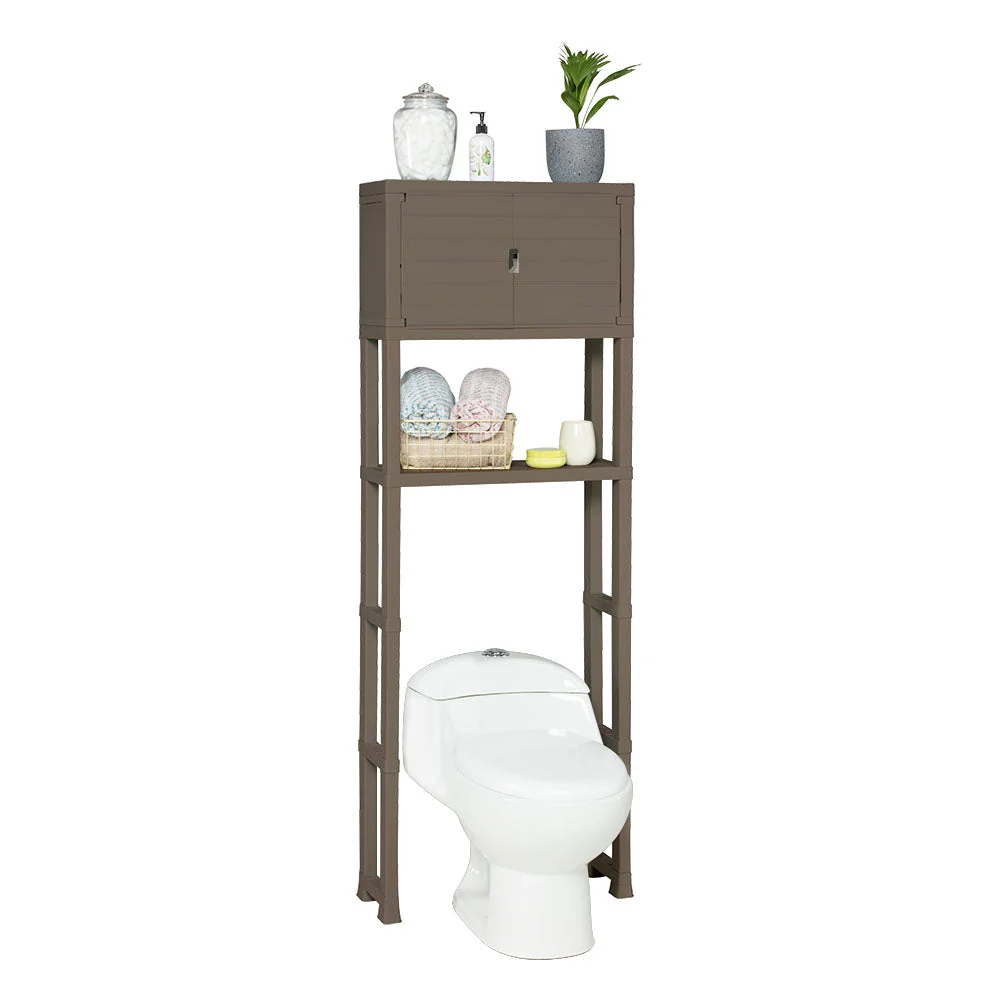 Estante Organizador con Puertas para Baño Mocca - Image 2